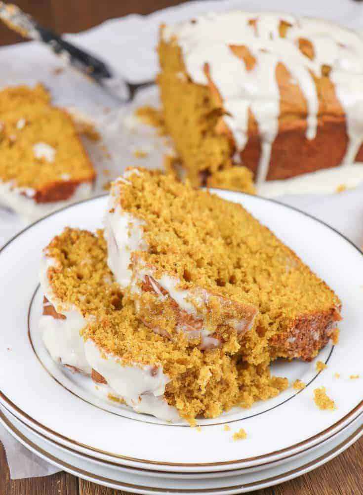 Easy Pumpkin Spice Bread With Maple Cream Icing - Back To My Southern Roots