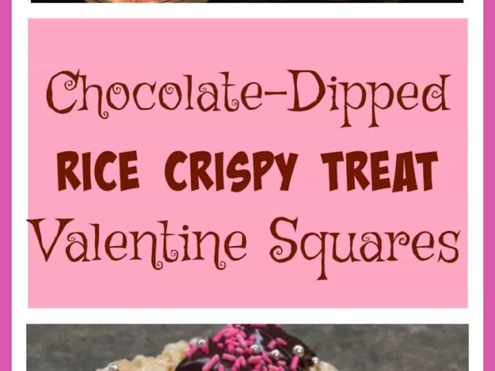 Chocolate Dipped Rice Krispie Treats