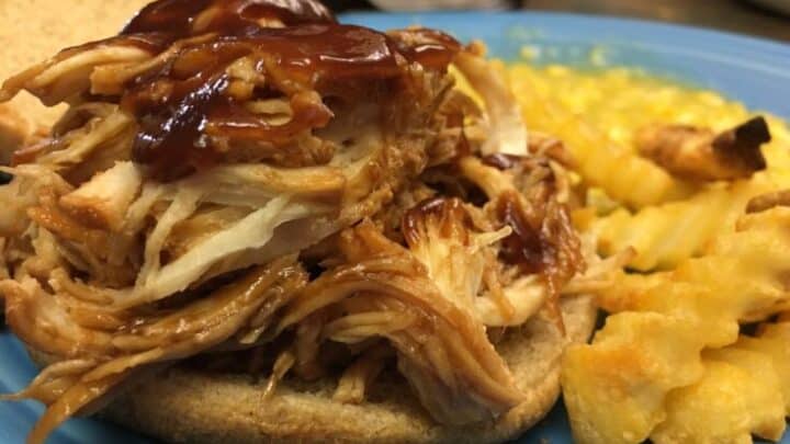 If you're looking for an easy meal for dinner, Sweet Baby Ray's BBQ Chicken is the way to go. Click on the pin and get the recipe.