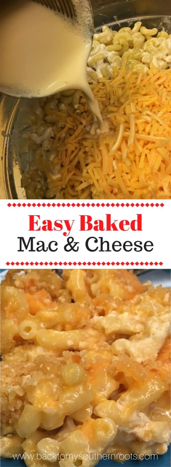 baked mac and cheese with evaporated milk