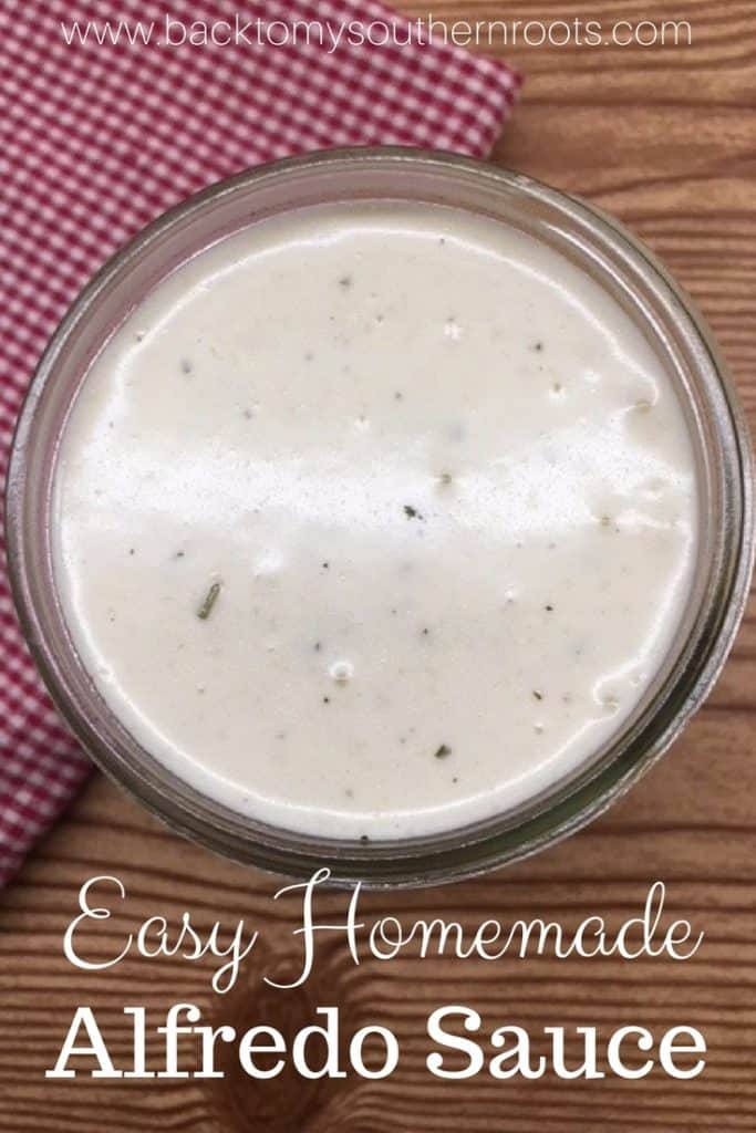 Easy Homemade Alfredo Sauce with Cream Cheese