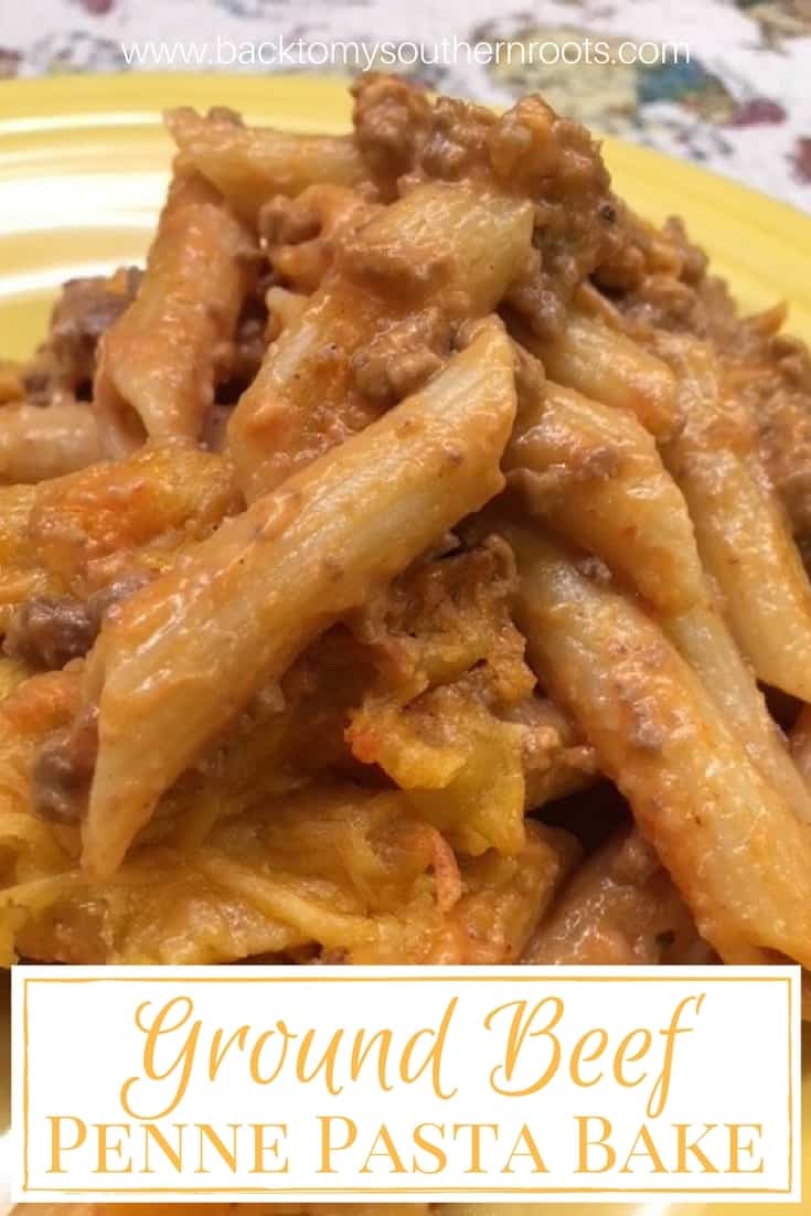 5-Ingredient Ground Beef Casserole - Back To My Southern Roots