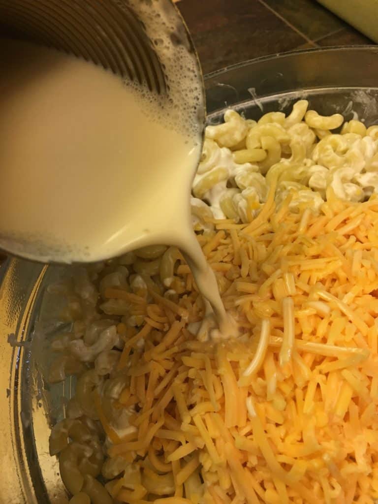recipe for baked mac and cheese with evaporated milk