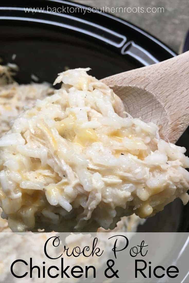Crock Pot Chicken and Rice Recipe