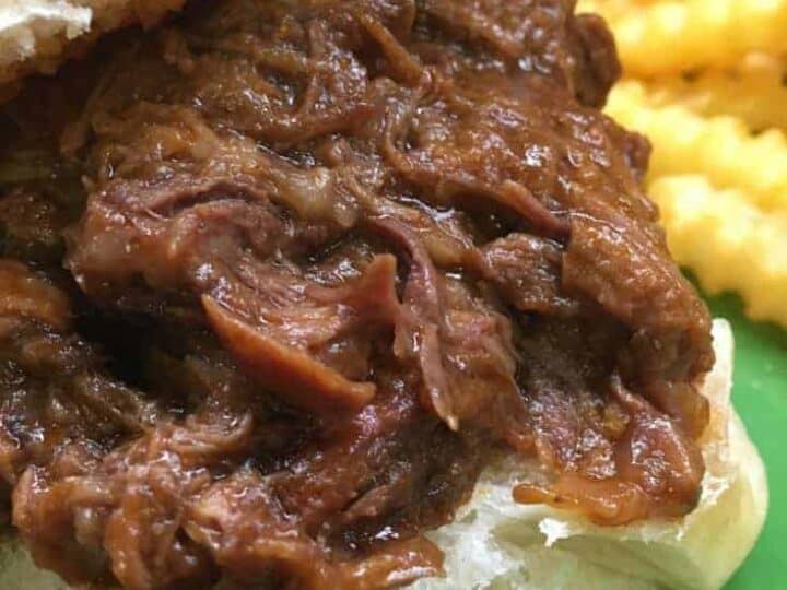 Bbq pulled beef recipe oven sale