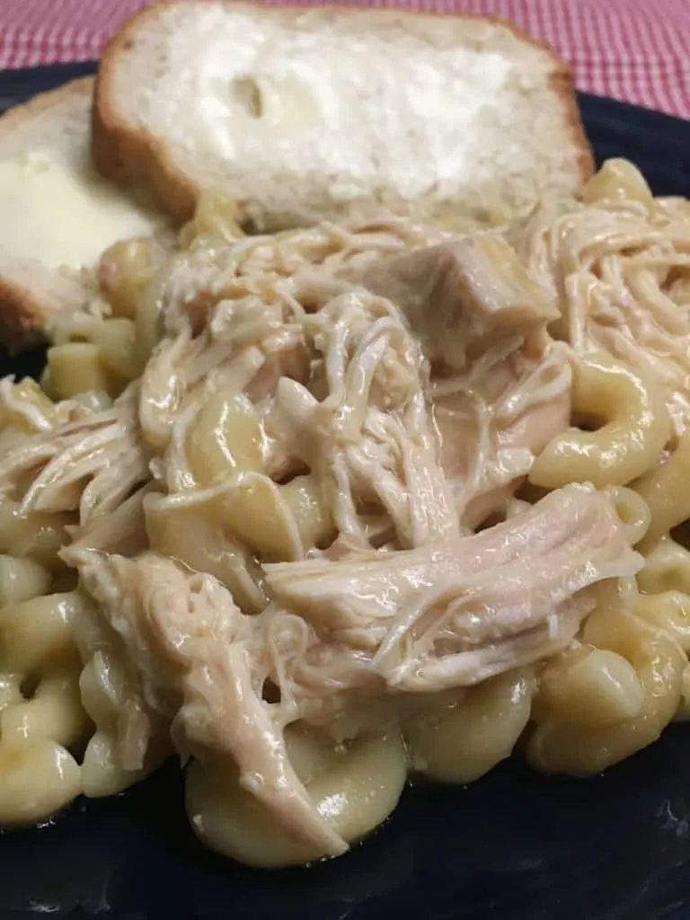 Kelly's Easy Creamy Chicken and Noodles - Wildflour's Cottage Kitchen