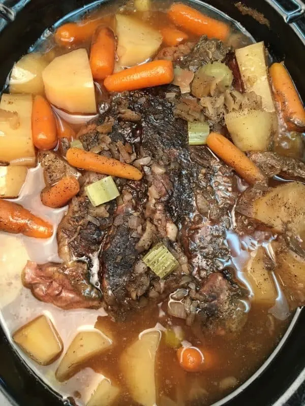 Easy Crock Pot Chuck Roast - Deliciously Seasoned