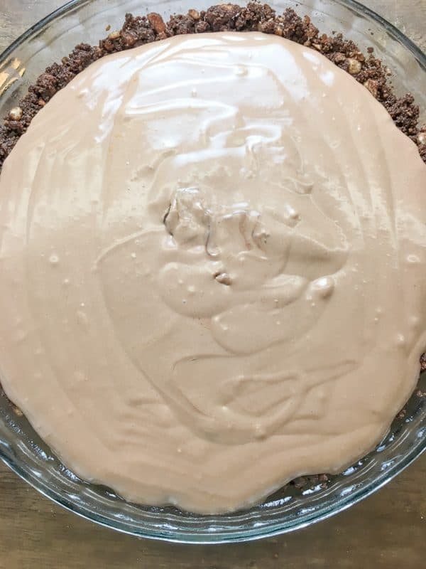 Sweetened Condensed Milk Chocolate Pie - Back To My Southern Roots