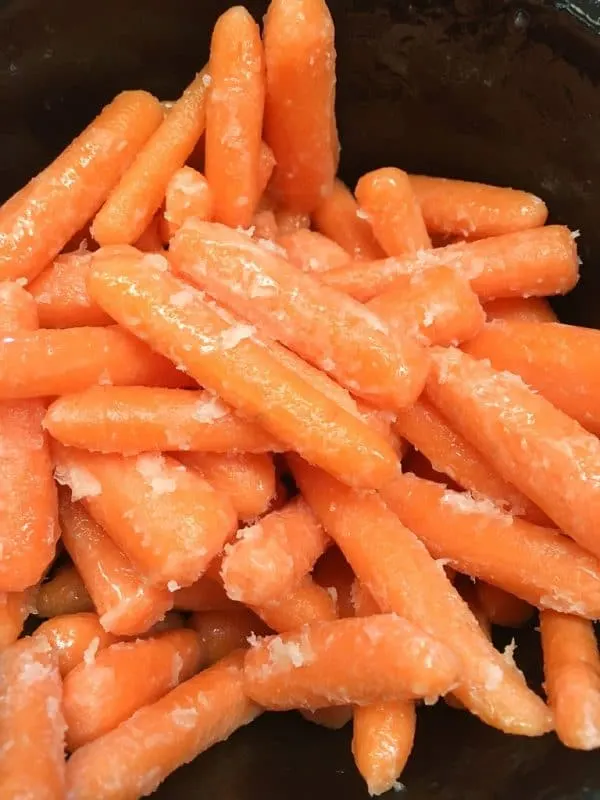 Slow Cooker Baby Carrots - Spicy Southern Kitchen