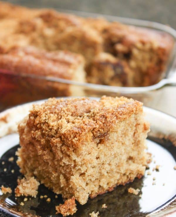 Cinnamon Coffee Cake with Buttermilk - Back To My Southern Roots