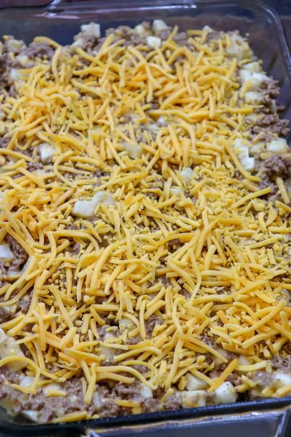 5-Ingredient Ground Beef Casserole - Back To My Southern Roots