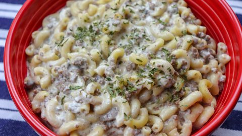 Jiffy Cornbread Casserole with Ground Beef - Back To My Southern Roots