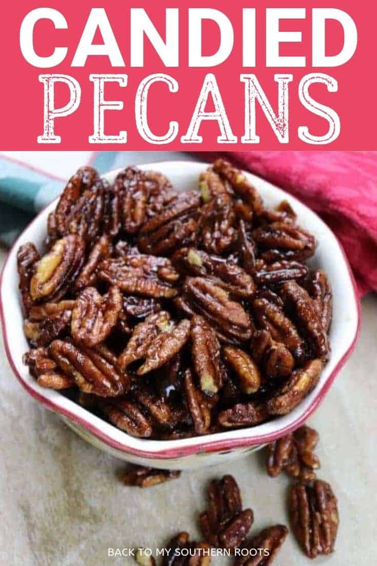 Easy Stovetop Candied Pecans Recipe - Back To My Southern Roots