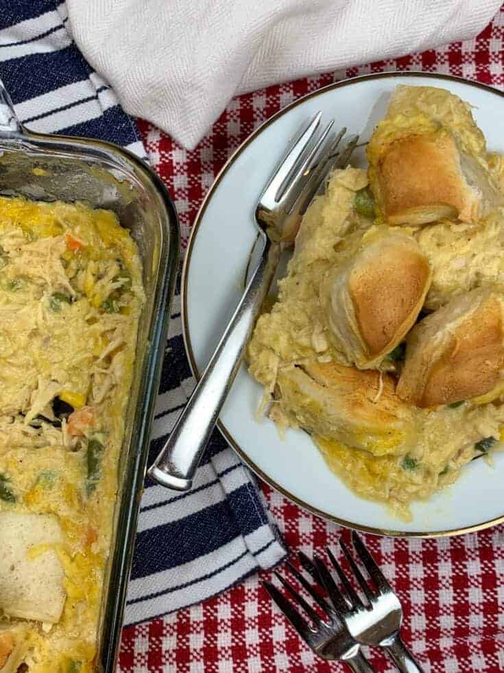 Chicken And Biscuit Casserole