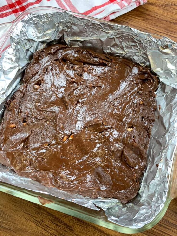 Easy Chocolate Turtle Fudge Recipe - Back To My Southern Roots