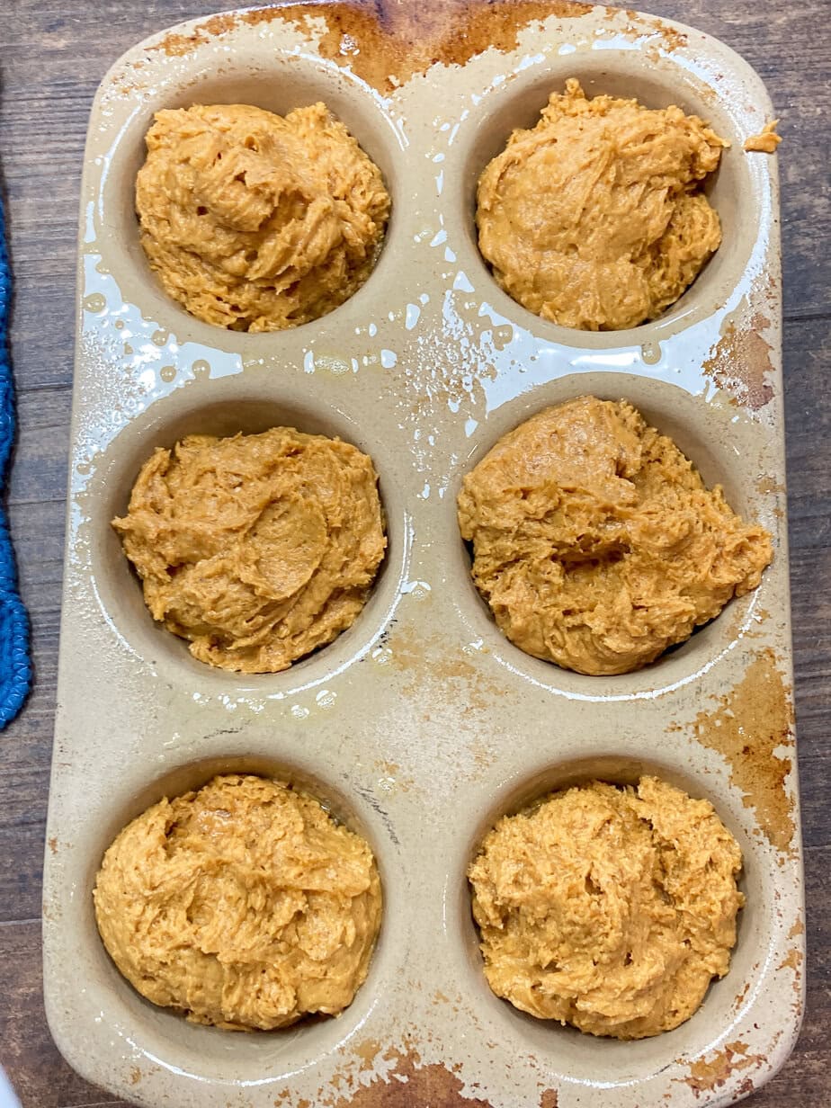 Pumpkin Streusel Muffins with Icing - Back To My Southern Roots