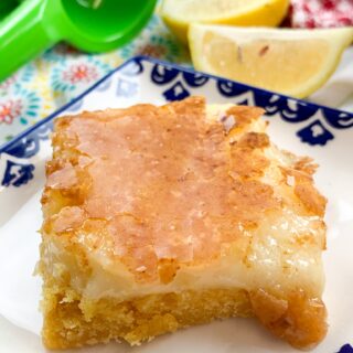 Luscious Lemon Chess Squares - Back To My Southern Roots