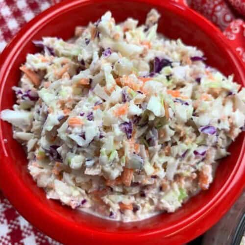 Easy Copycat Chick Fil A Coleslaw Recipe Authentic Back To My Southern Roots