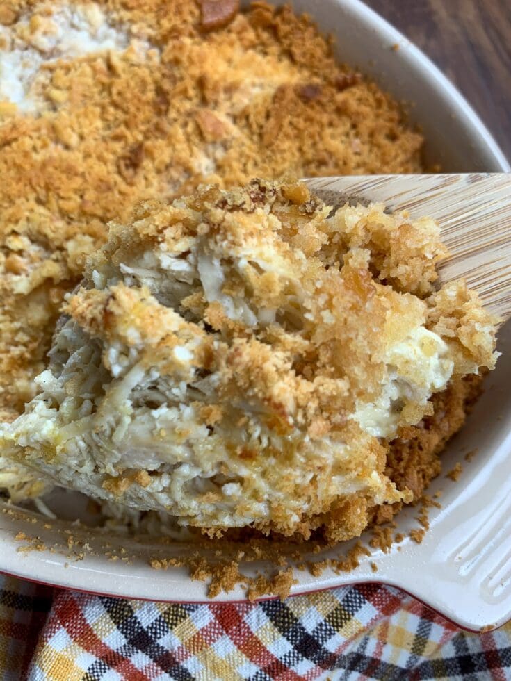 Ritz Cracker Chicken Casserole Recipe Back To My Southern Roots