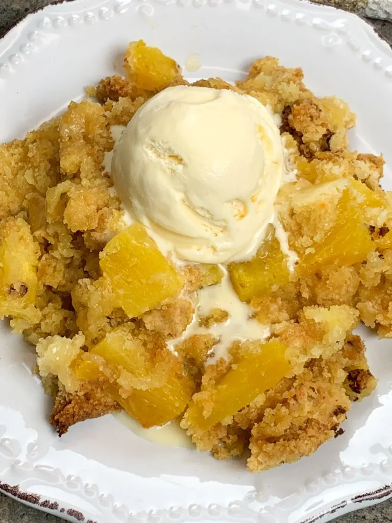 Pineapple Dump Cake Recipe - Back To My Southern Roots