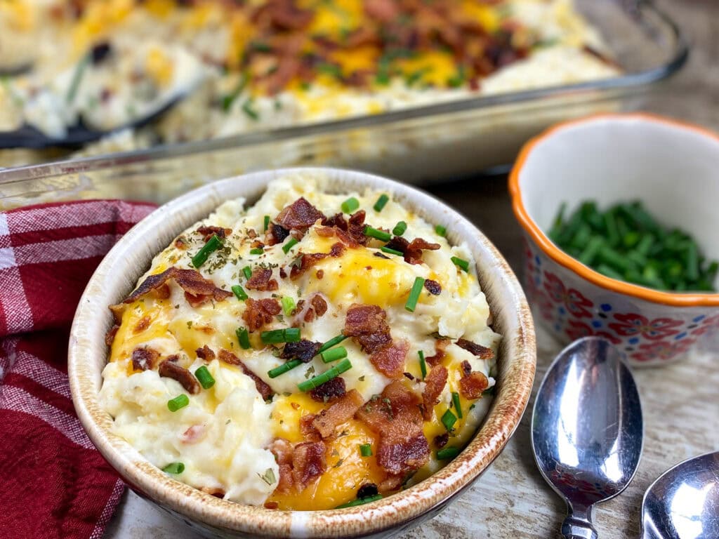 Loaded Mashed Potatoes - Back To My Southern Roots