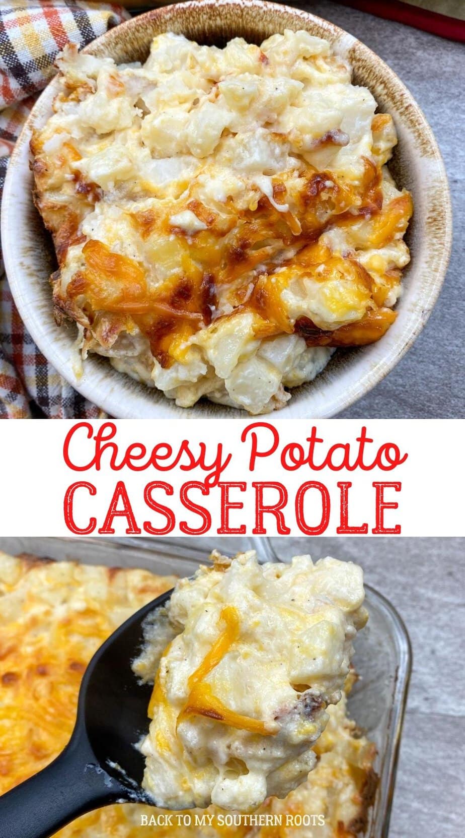 Easy Cheesy Potato Casserole - Back To My Southern Roots