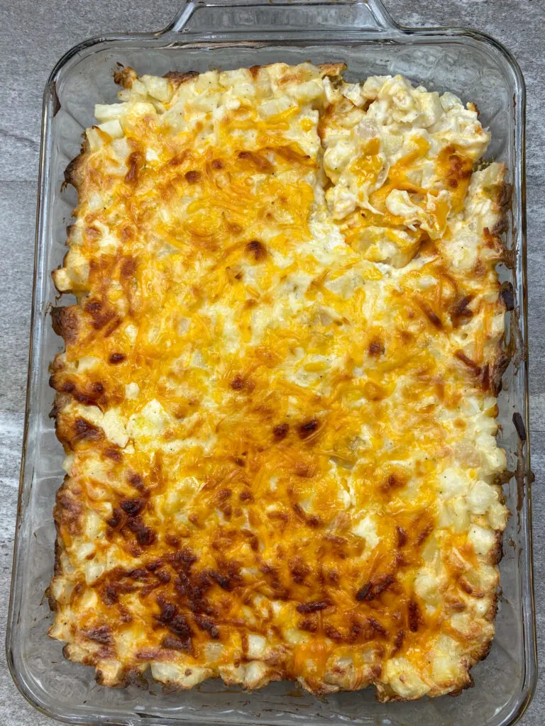 Easy Cheesy Potato Casserole - Back To My Southern Roots