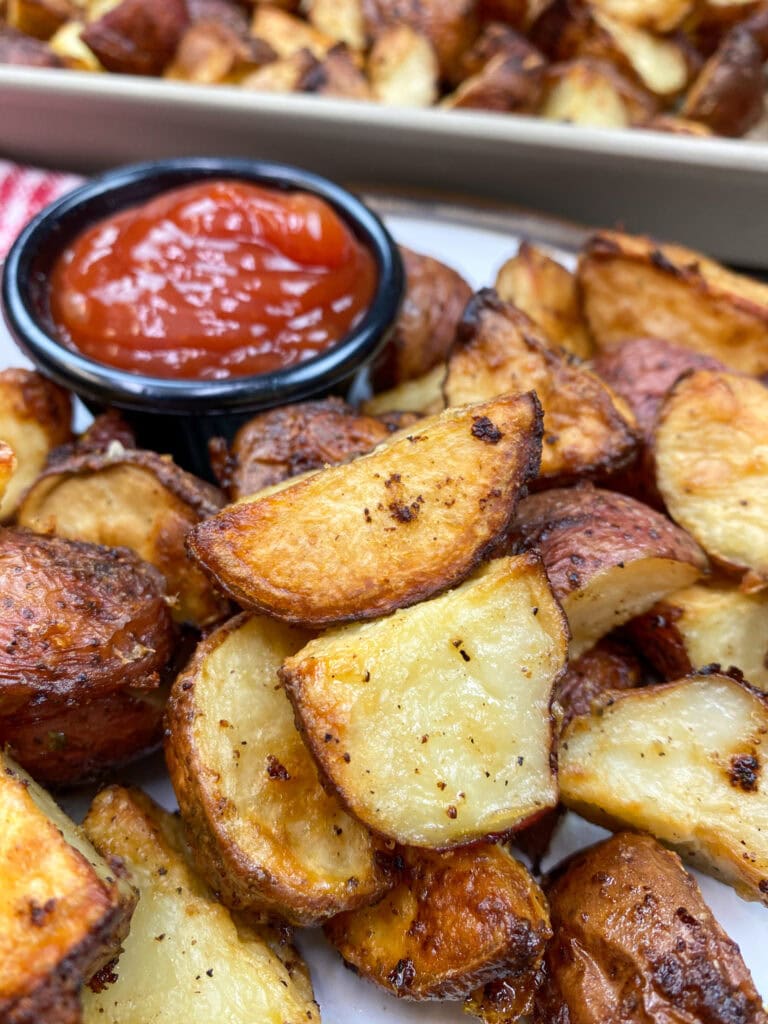 Fried Red Potatoes Recipe (Budget Friendly Side Dish}