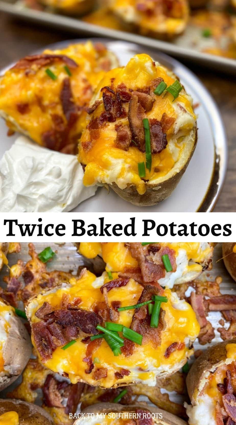 Twice Baked Potato Recipe - Back To My Southern Roots