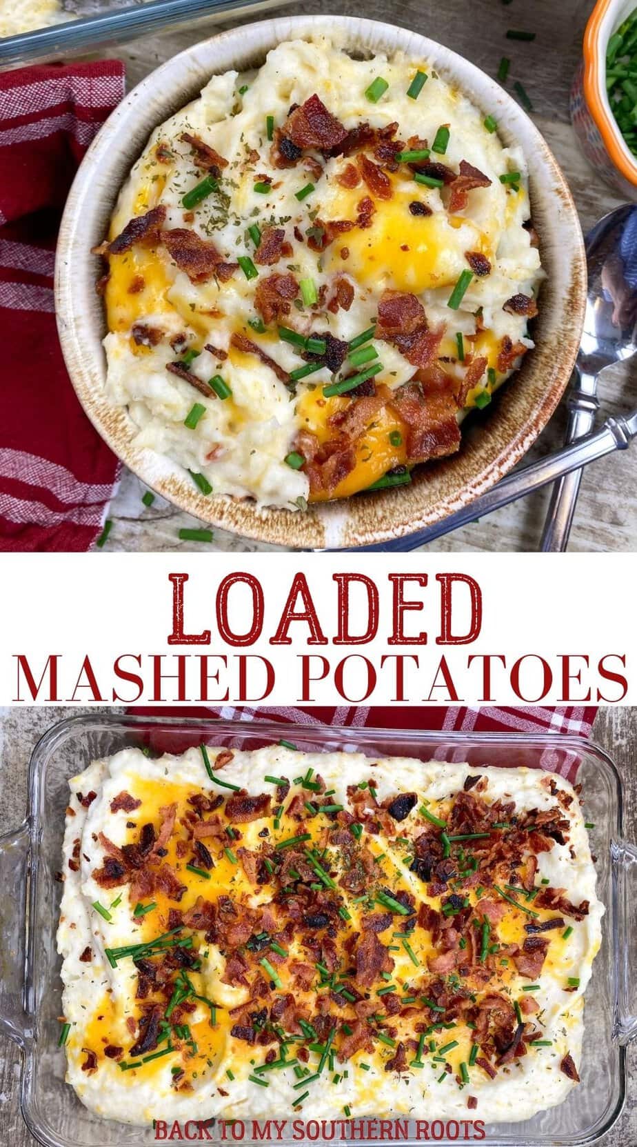 Loaded Mashed Potatoes - Back To My Southern Roots