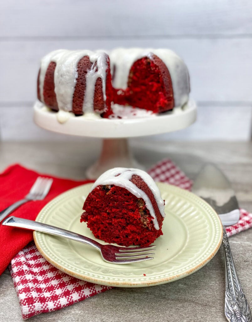 Red Velvet Bundt Cake - Olives + Thyme