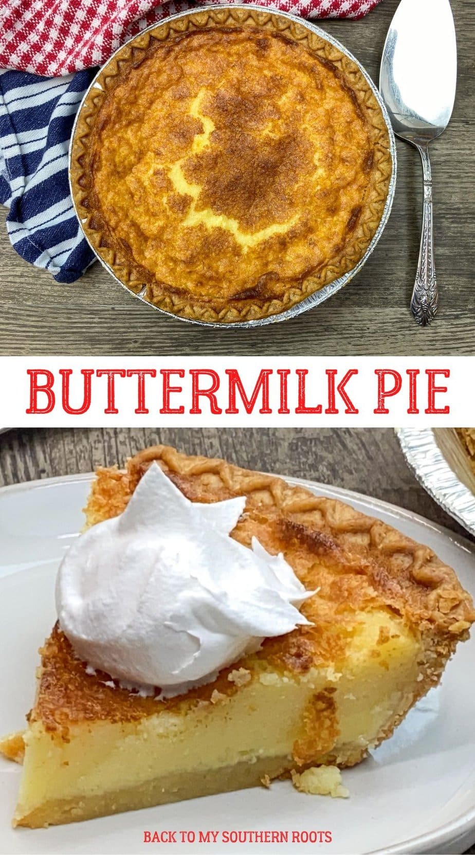 Buttermilk Pie Recipe - Back To My Southern Roots