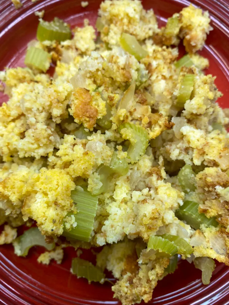 Easy Holiday Jiffy Cornbread Dressing : Cooking With Bliss