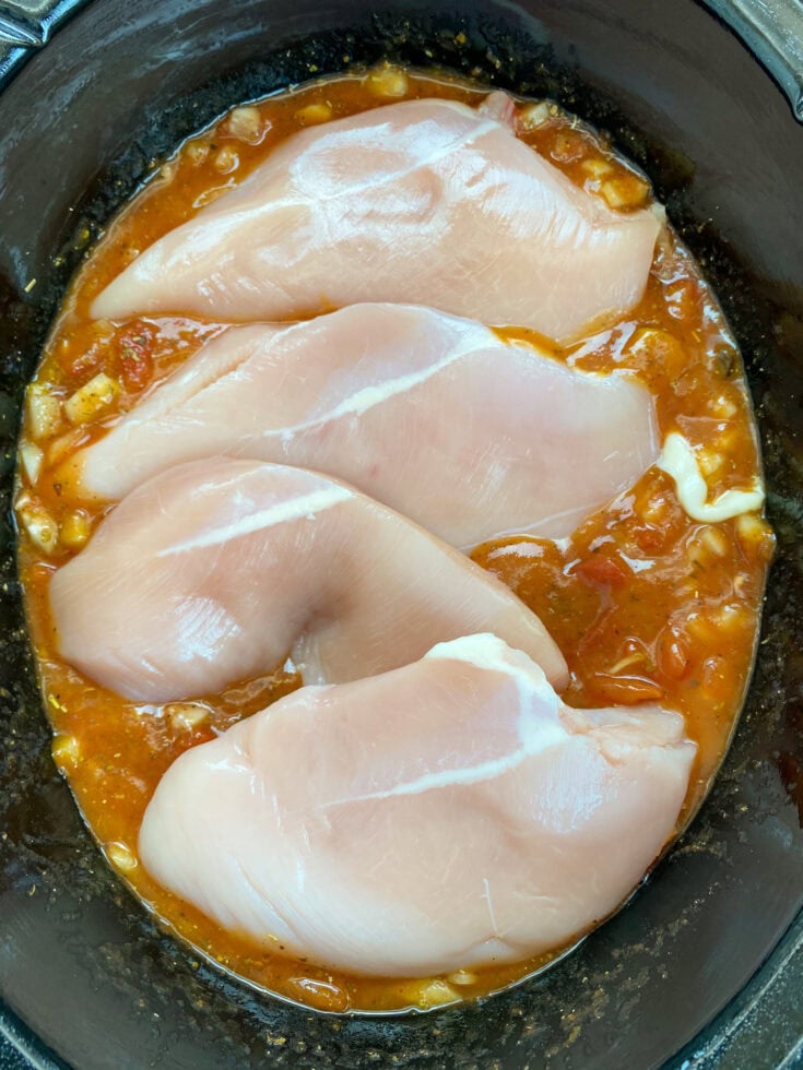 Crock Pot Italian Chicken - Back To My Southern Roots