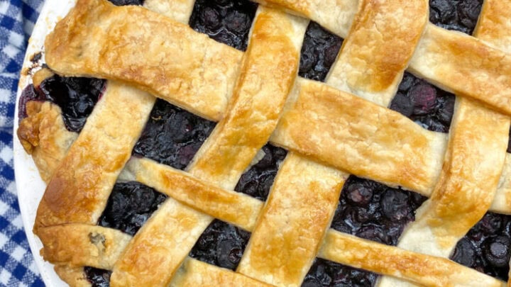 Easy Blueberry Pie