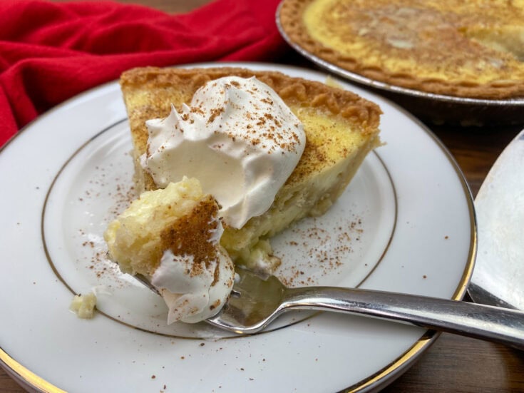 Old Fashioned Southern Egg Custard Pie Recipe Back To My Southern Roots 