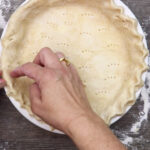 Making a pie crust from scratch