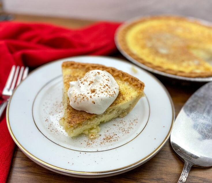 Old Fashioned Southern Egg Custard Pie Recipe Back To My Southern Roots