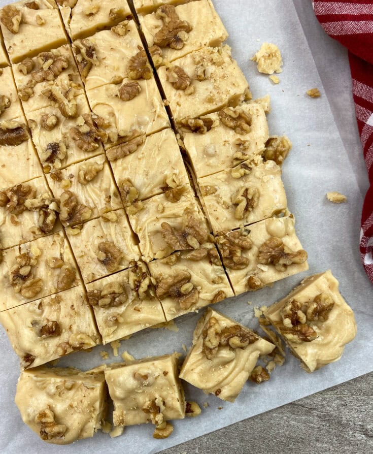 Easy Maple Walnut Fudge Recipe Back To My Southern Roots