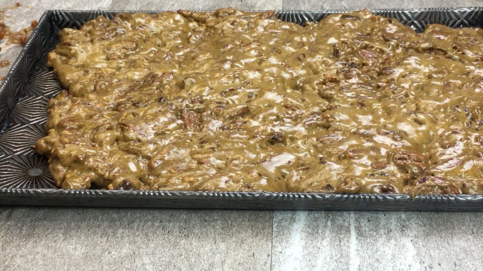 Easy Pecan Brittle Recipe Back To My Southern Roots