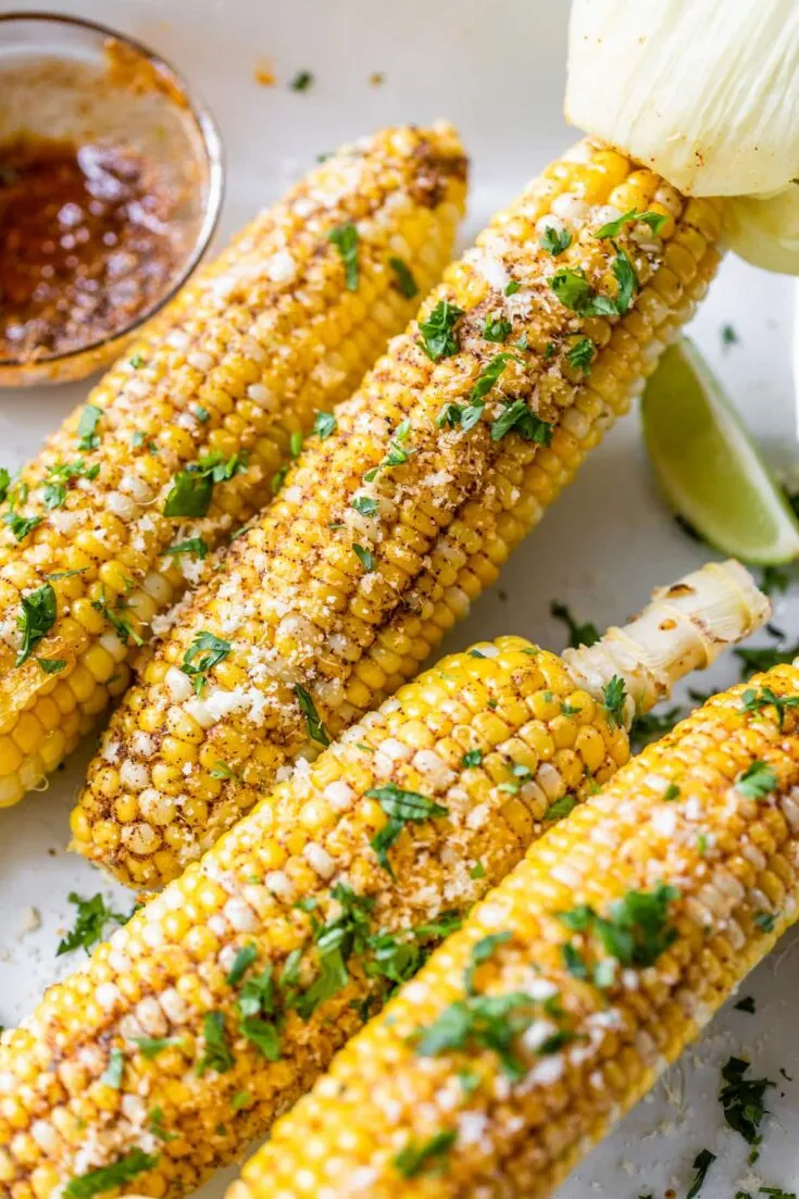 Elotes (Grilled Mexican Street Corn) - Jessica Gavin