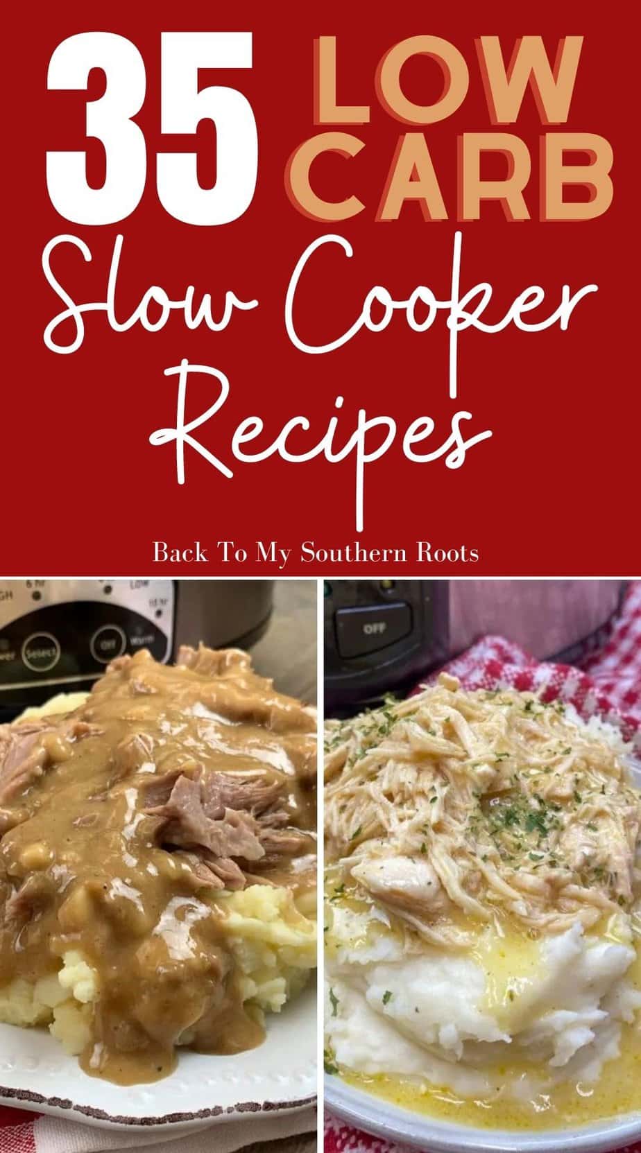 Easy Low Carb Slow Cooker Recipes: 35 Of The Best Dinners - Back To My ...