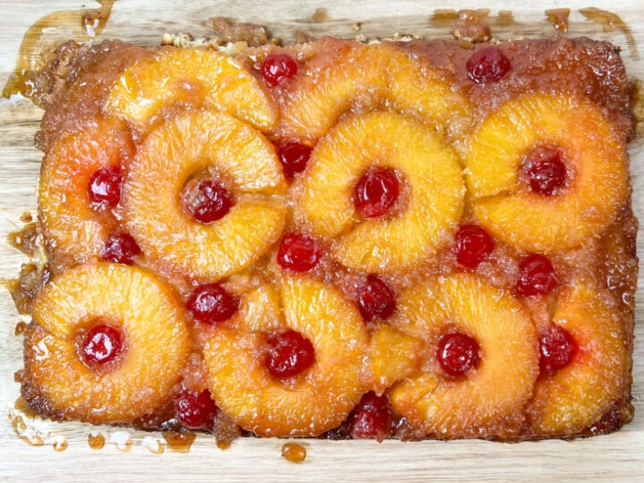 Pineapple Upside Down Cake Recipe Using Cake Mix - Back To My