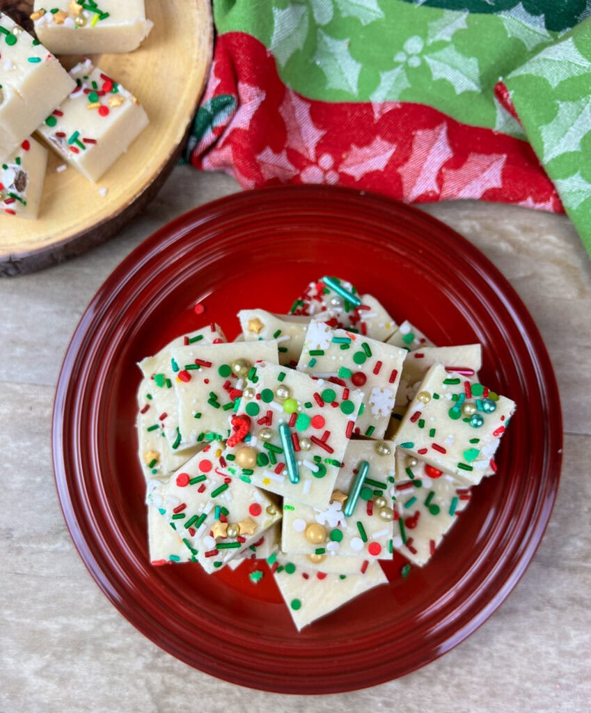 Easy Christmas Cookie Fudge Recipe Back To My Southern Roots