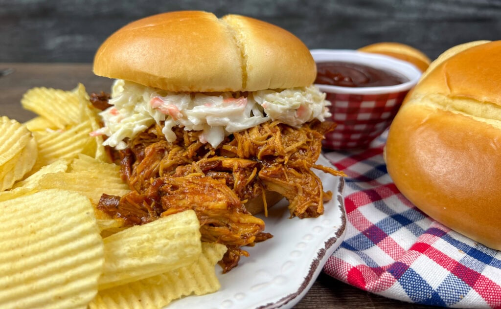 The Best Slow Cooker BBQ Chicken Back To My Southern Roots