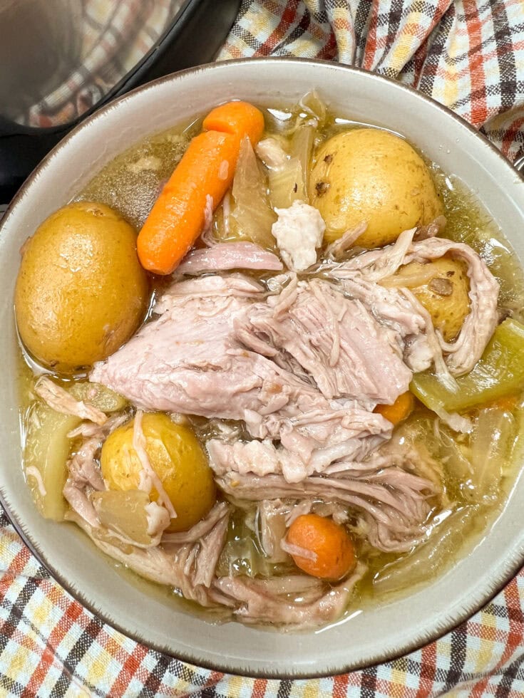 Slow Cooker Pork Roast With Vegetables Recipe Back To My Southern Roots