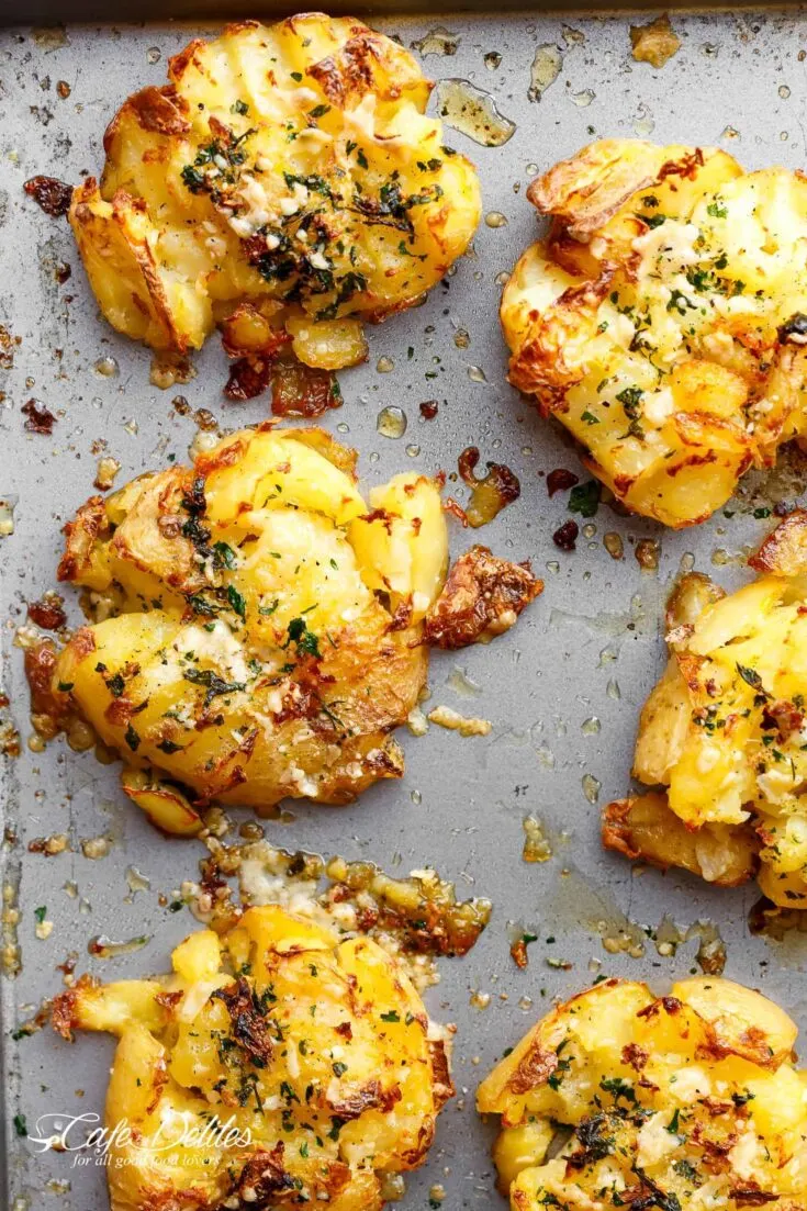 Crispy Oven Roasted Potatoes - foodiecrush .com