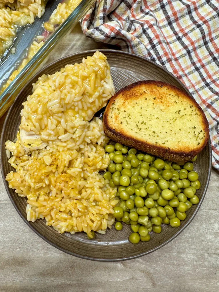 4-Ingredient Chicken And Rice Casserole - Back To My Southern Roots