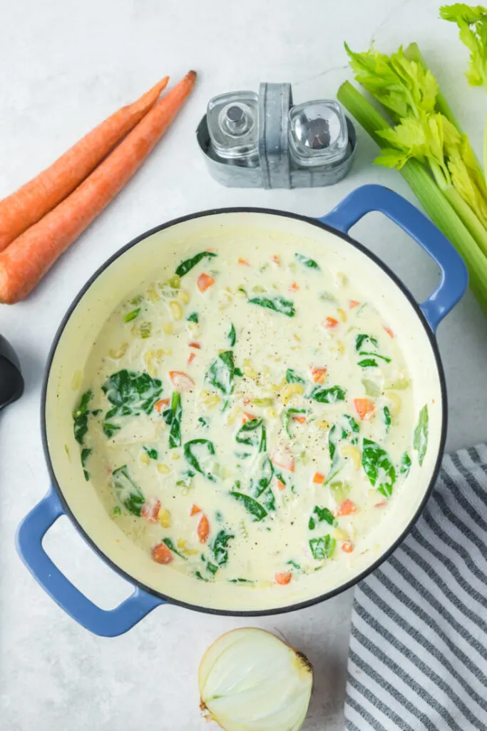 The Best Creamy Crack Chicken Noodle Soup Recipe - Back To My Southern ...