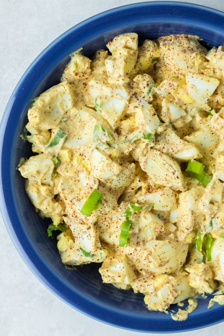 The Best Keto Low Carb Egg Salad Recipe - Back To My Southern Roots